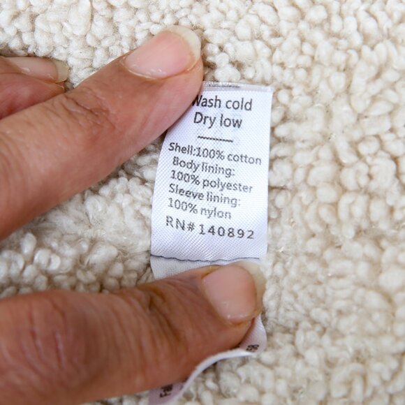 MARINE LAYER Boise Corduroy Sherpa Trucker Jacket - Picture 16 of 16